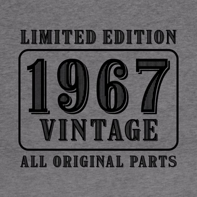 All original parts vintage 1967 limited edition birthday by colorsplash